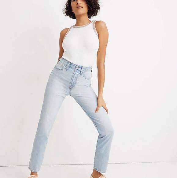 🆕Madewell The Curvy Perfect Vintage Jean Women's Plus Size 37 - Picture 8 of 16